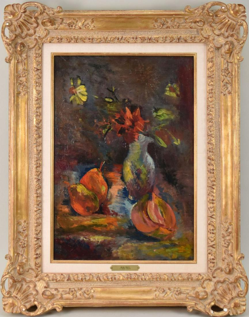 Jean Dufy  France (1888-1964) Oil on canvas Still Life--'Natures Morte' Signed - Authenticated (1 of 14)