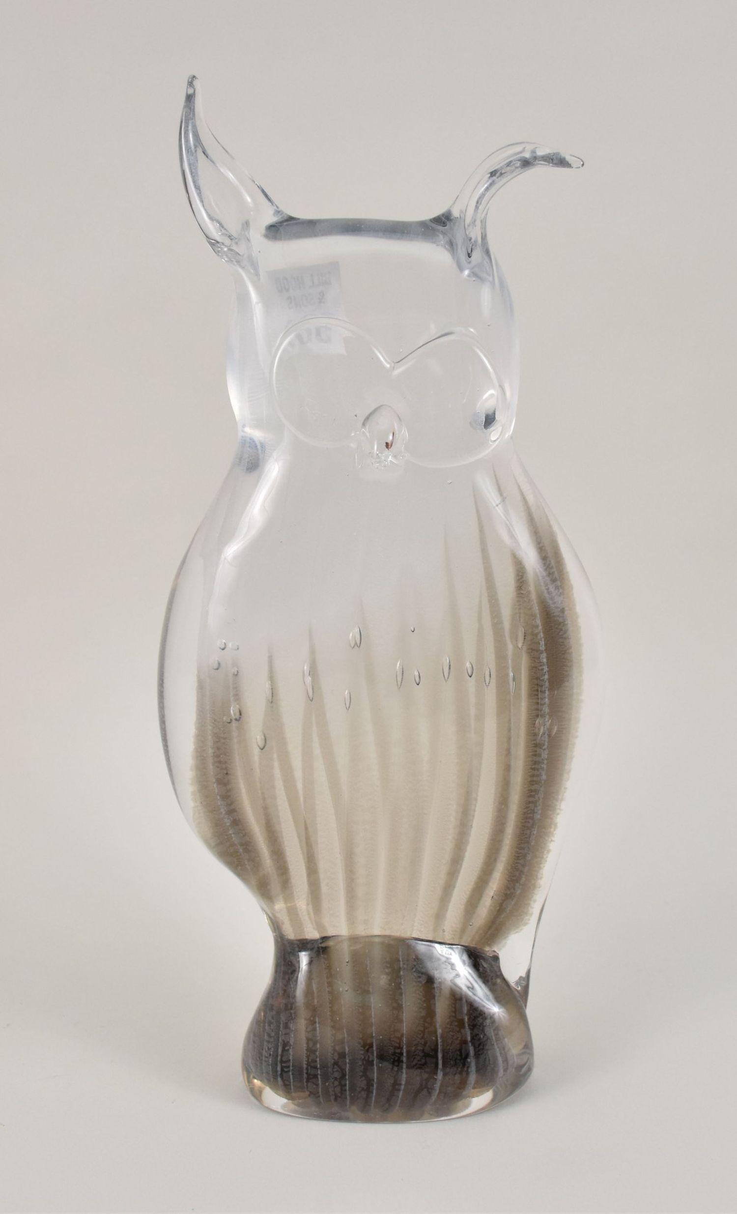 Murano Large Owl, J. Laeth,  15"h (1 of 5)