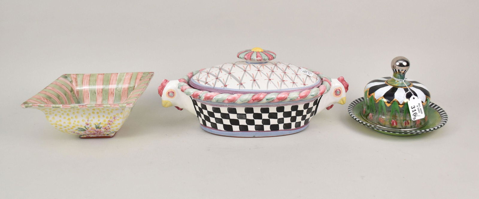 3 pcs. Mackenzie Childs Tableware (1 of 10)