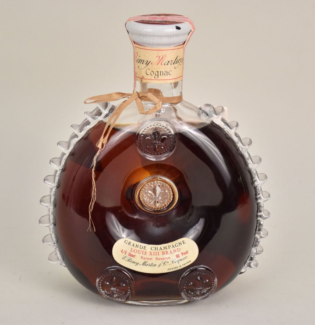 Vintage Louis XIII Remy Martin Cognac Grande Champagne-1989, Baccarat Decanter sealed. (1 of 14)