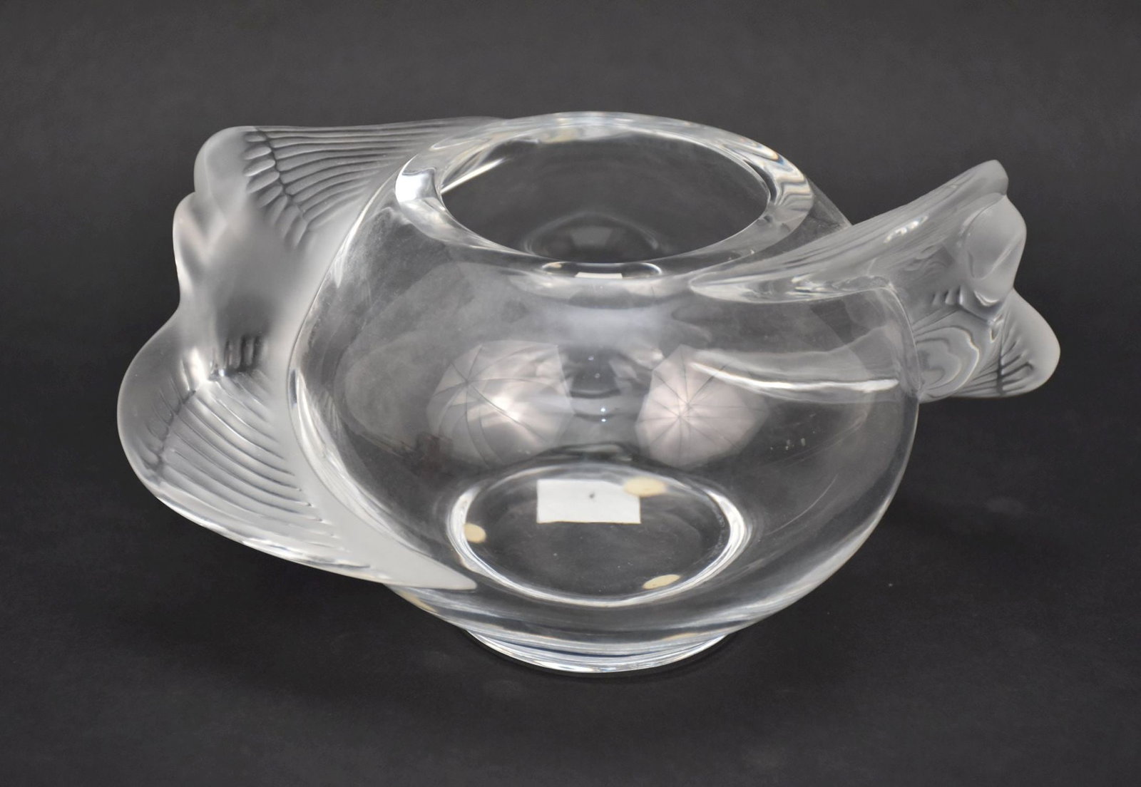 Lalique Adelaide Bowl, 4"h x 8"w: Lalique Adelaide Bowl, 4"h x 8"w