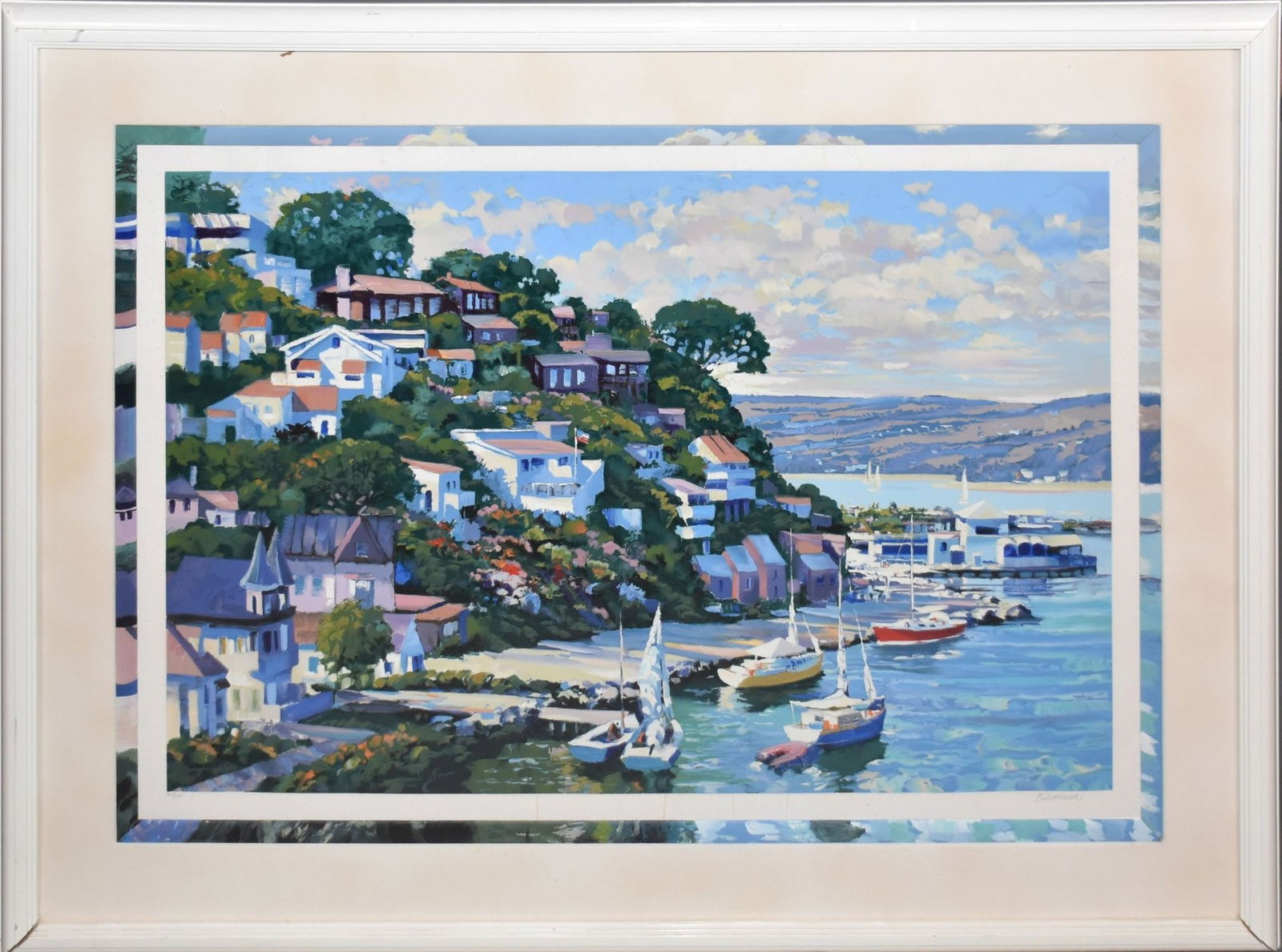 HOWARD BEHRENS (American. 1933-2014) Serigraph (1 of 7)