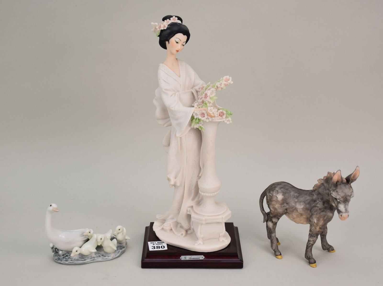 Lladro Ducks, G. Armani Flower Girl and German Donkey (1 of 9)