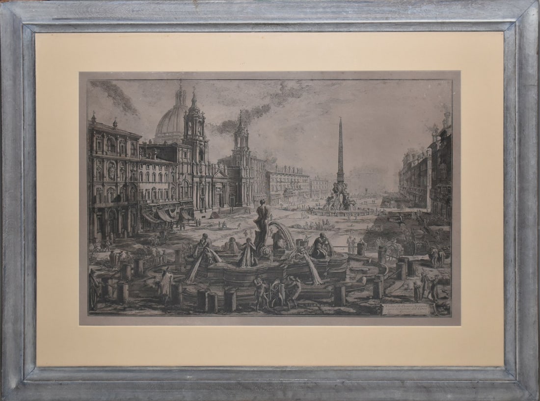 Engraving by Giovanni Battista Piranesi (Italian, Mogliano Veneto 1720 - 1778 Rome). After 1765. The (1 of 8)