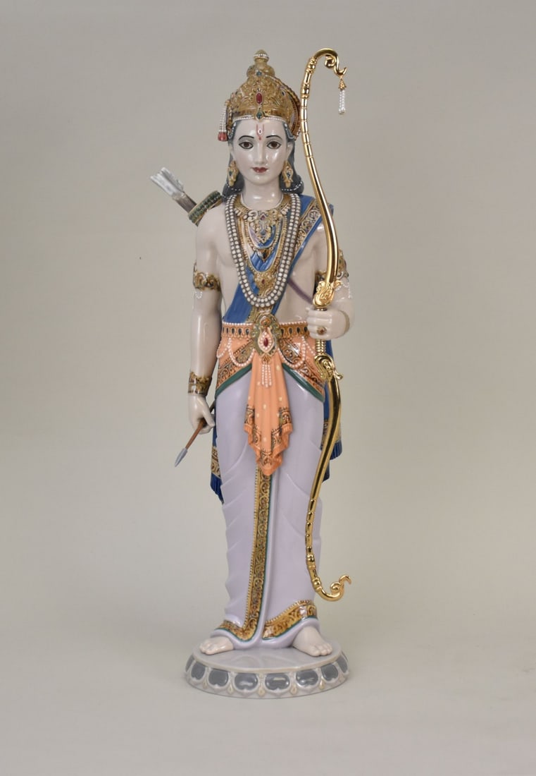 Lladro Lakshman Limited Edition Porcelain Figure - Spain. Sculpted by Raul Rubio. Signed and (1 of 7)