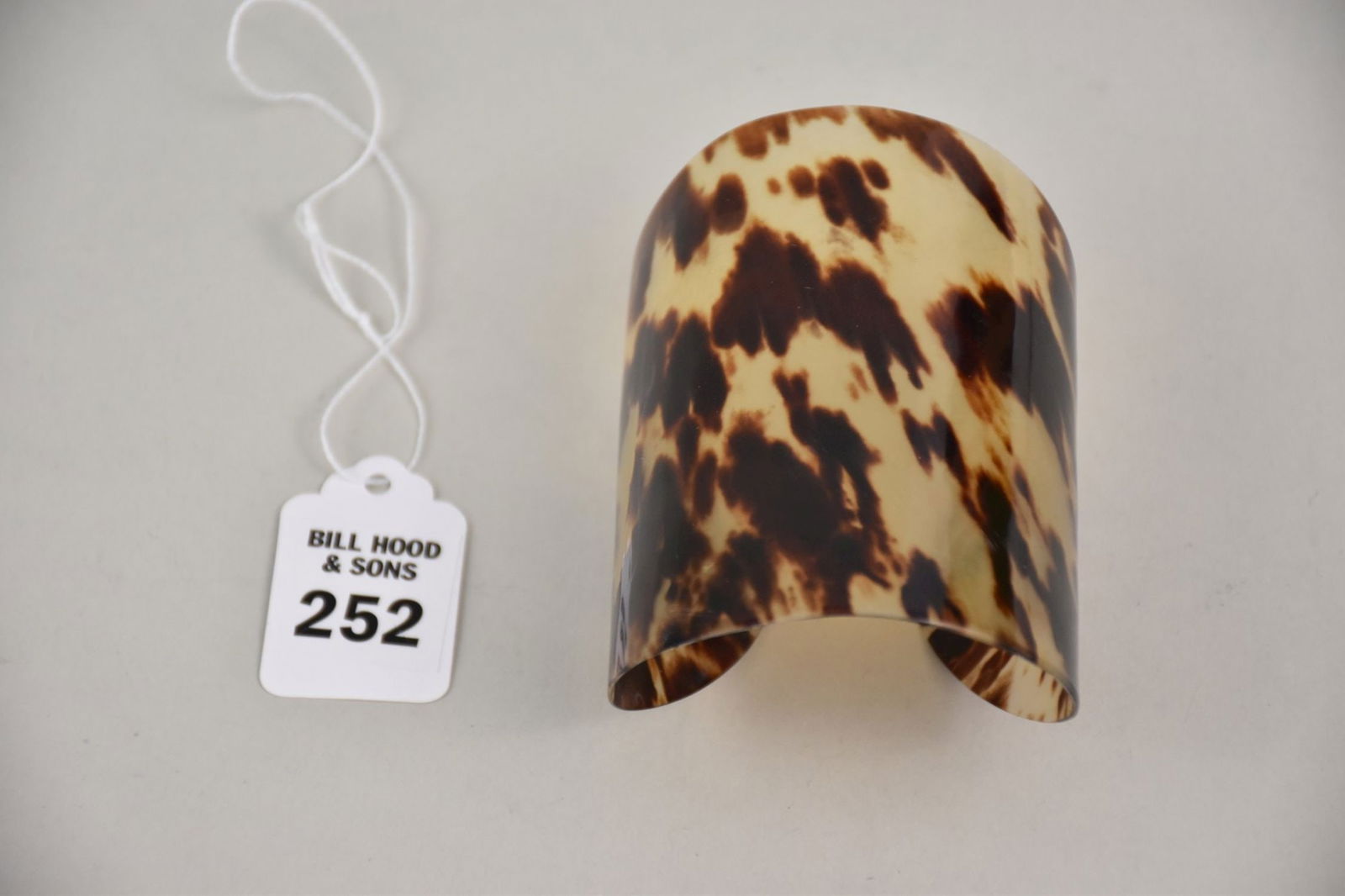 Tortoiseshell Wide Cuff Bracelet - 3 3/4" w (1 of 4)