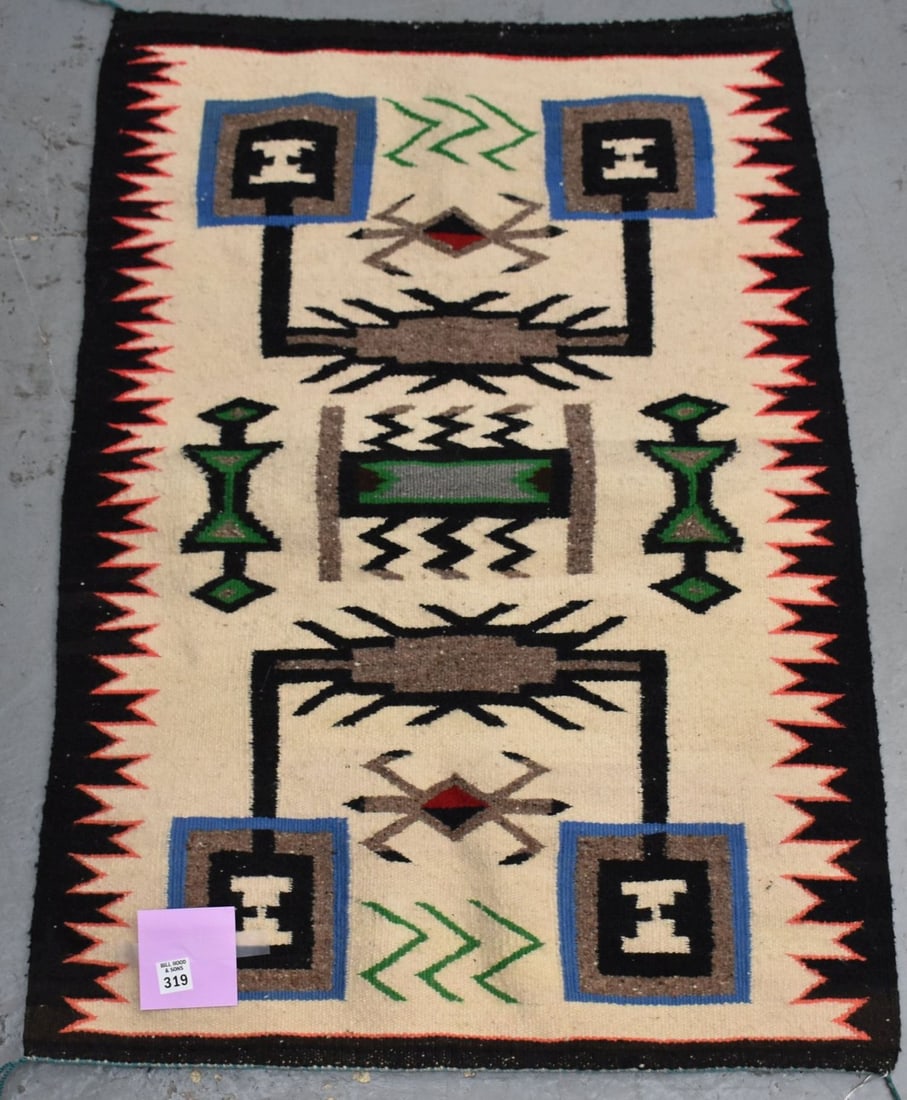 Small Navajo Woven Rug, 2'2" x 3' (1 of 4)