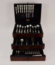 Tiffany Sterling Flatware, "English King" Pattern, incl; 8 Dinner Knives (10"L), 8 Dinner Forks (7