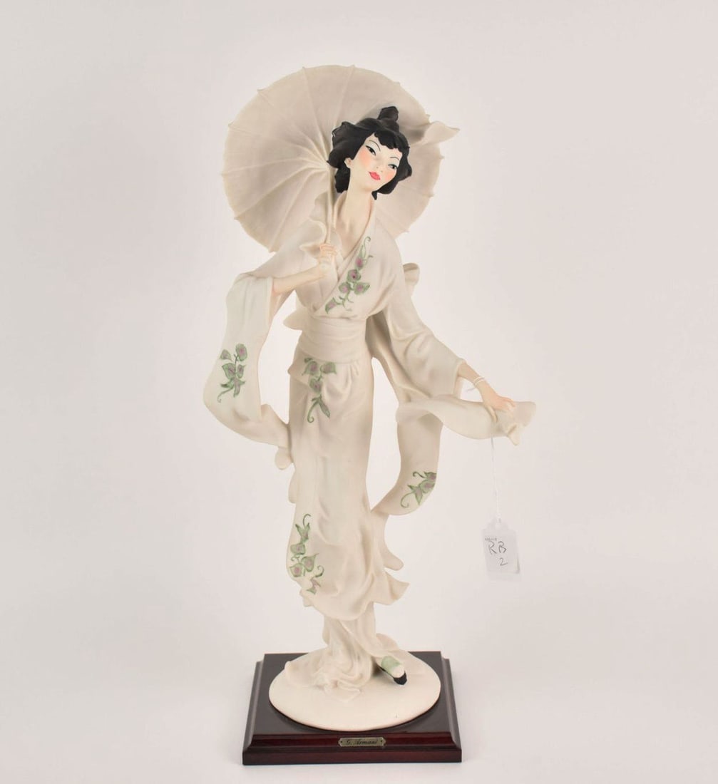 Giuseppe Armani Figurine "Oriental Lady Chu Chu San" 612 - Giuseppe Armani Figurine #612. Made in (1 of 6)