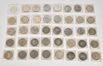 40 Silver Morgan Dollars. Circulated 1878CC, 1878, 1882S, 1883S, 2 1884, 1884S, 1885S, 1886, 1889O,