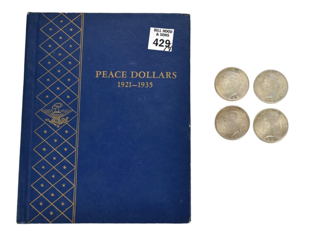 16 US Peace Silver Dollars 1921 - 1934 D (1 of 8)