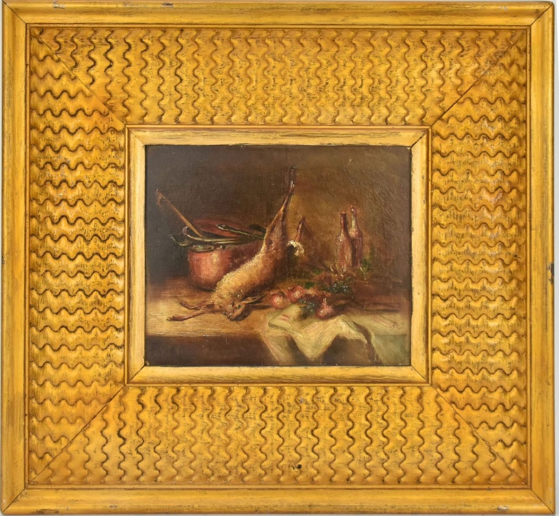 Jean Baptiste-Simeon Chardin (French, 1699-1799) School of old master, oil on board, still life (1 of 5)