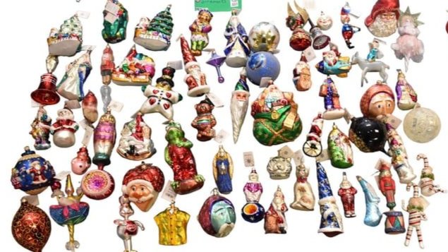 Christopher Radko Christmas Ornament Lot, Approx. 59 Pieces (1 of 12)