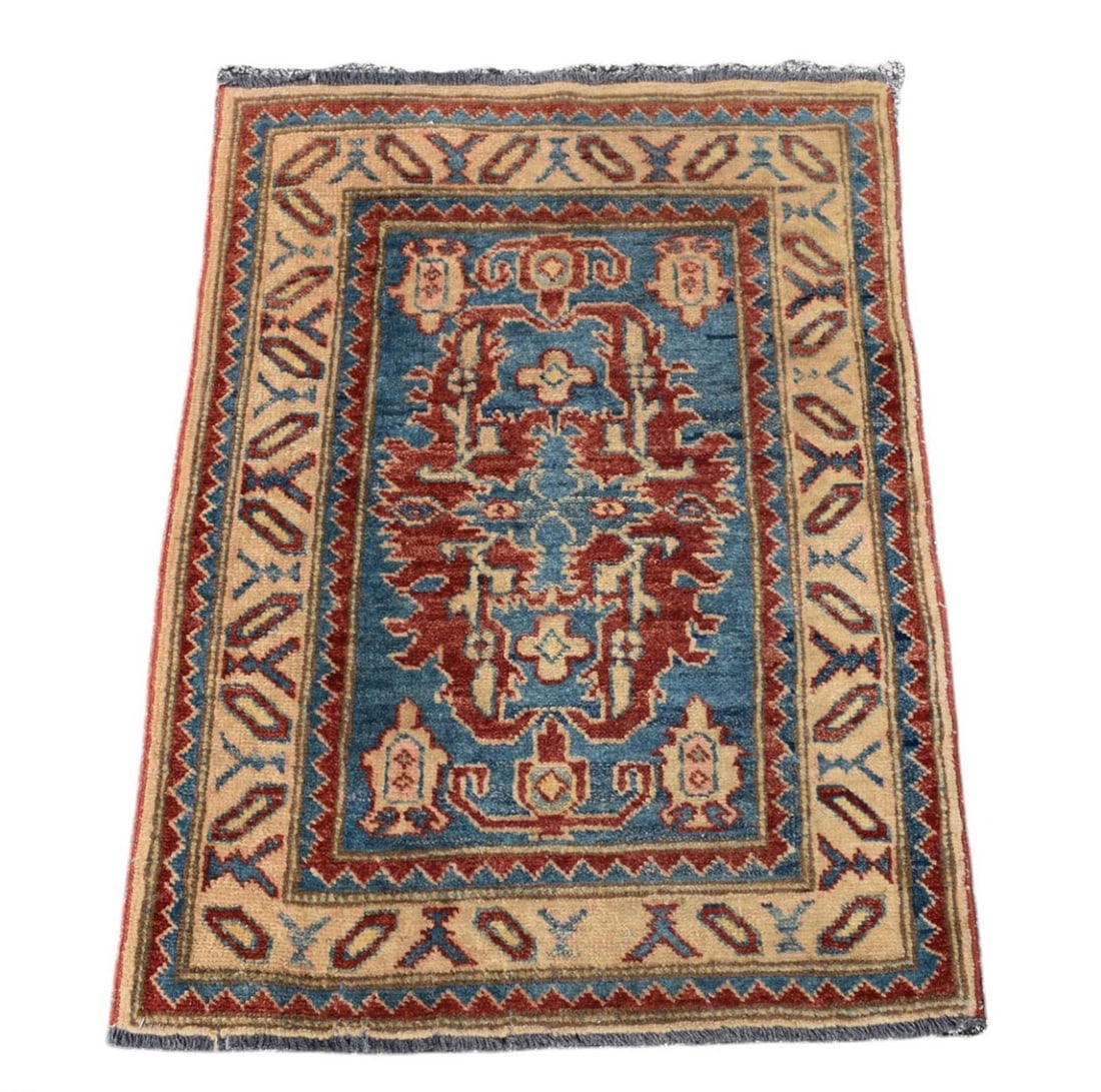 Small Oriental Carpet, 2'3" x 3' (1 of 4)