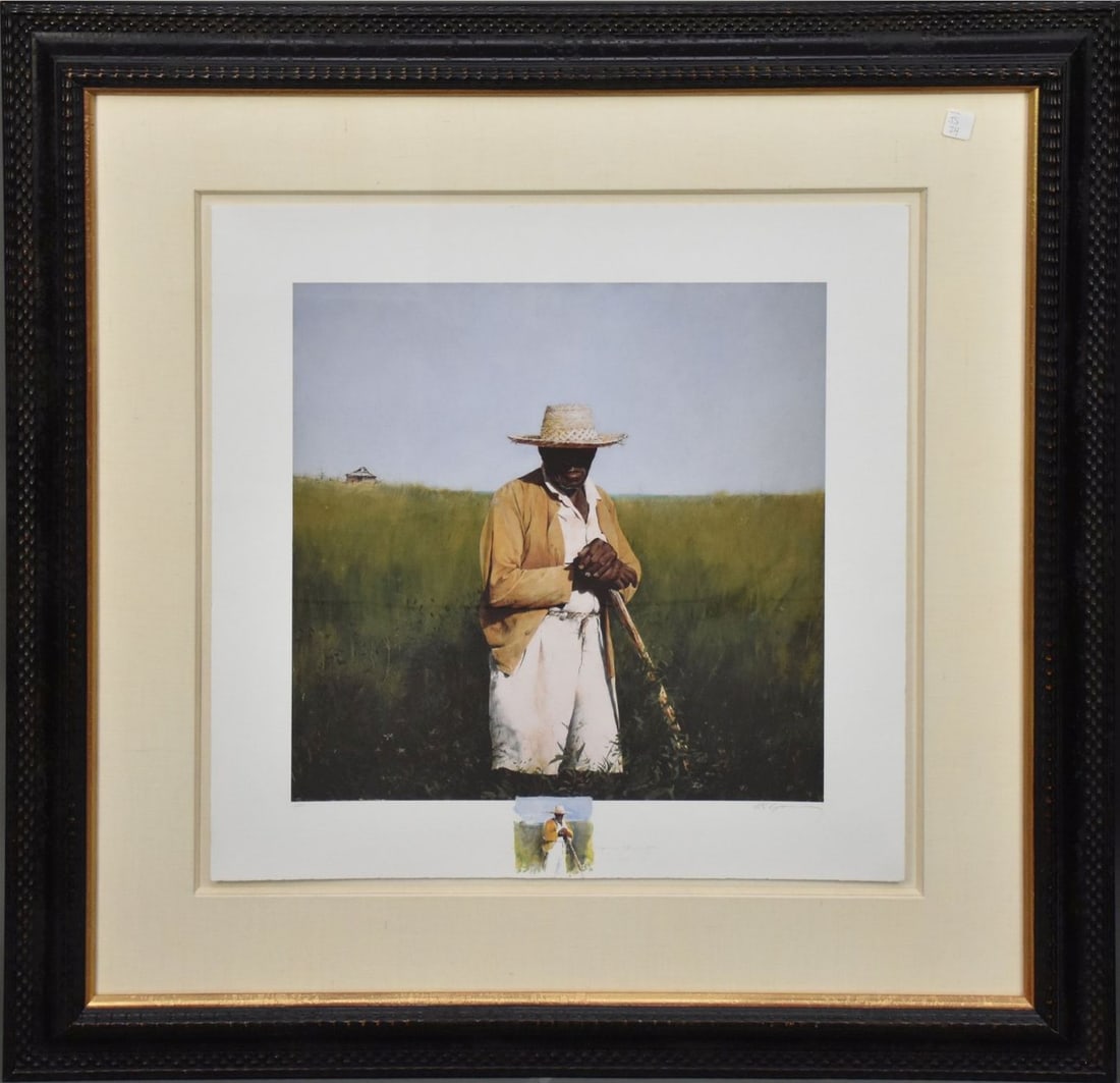 Stephen Scott Young (AMERICAN, 1957), John H Surovek Gallery label, SS Young lower right, 20" x (1 of 7)