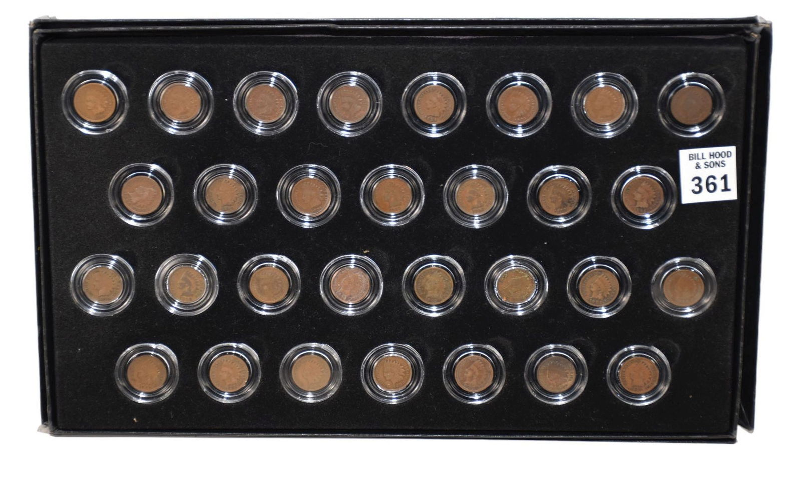 30 Indian Head Penny Lot.   1880 - 1909 (1 of 7)