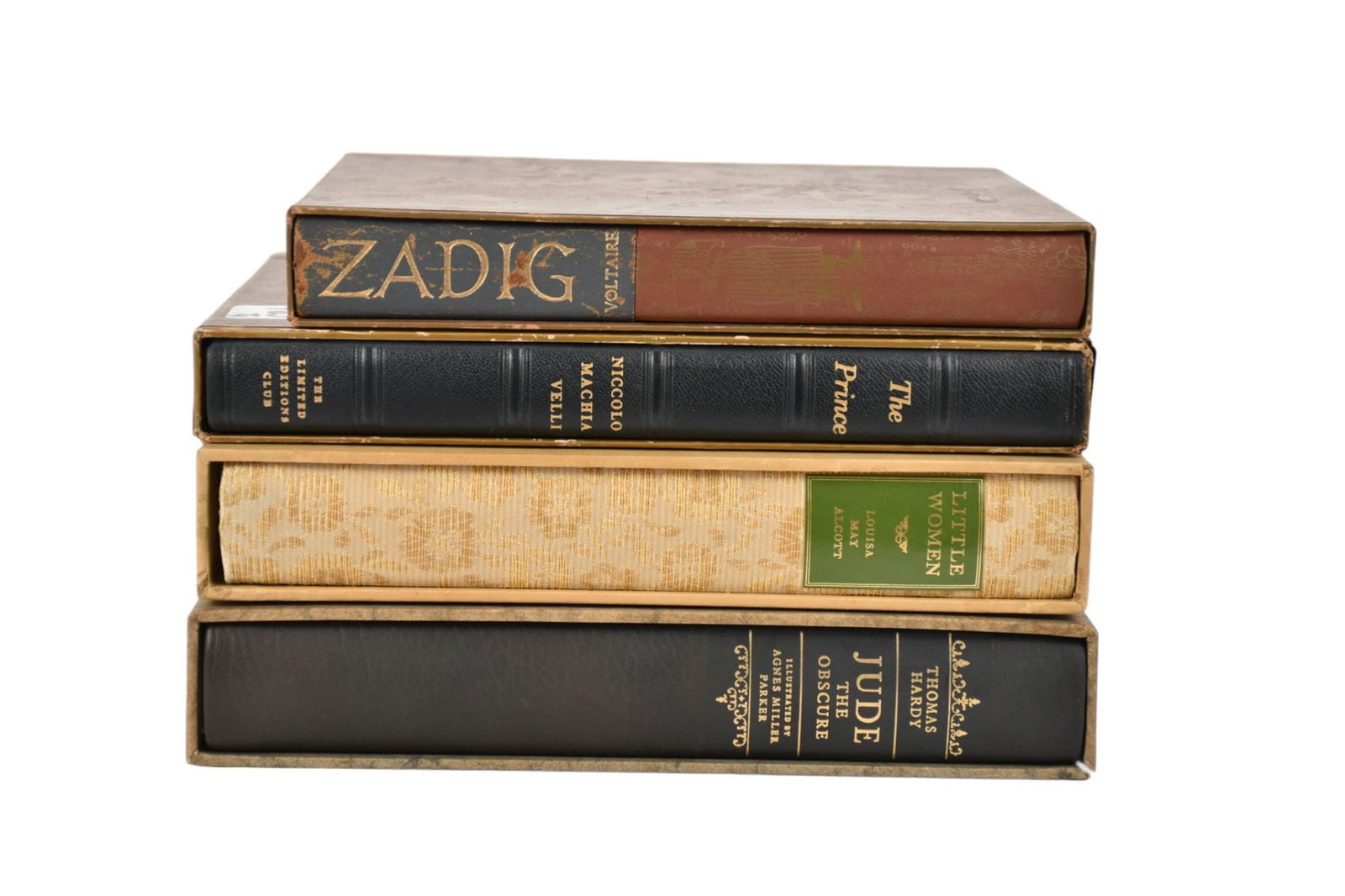 Four Limited Editions Club Books, Little Women, Zadig, The Prince, Jude - Group of four vintage (1 of 10)