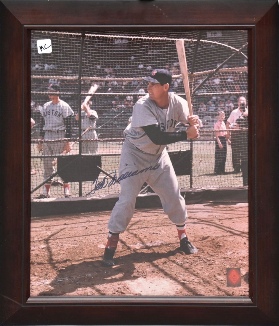 Ted Williams autographed picture (1 of 4)