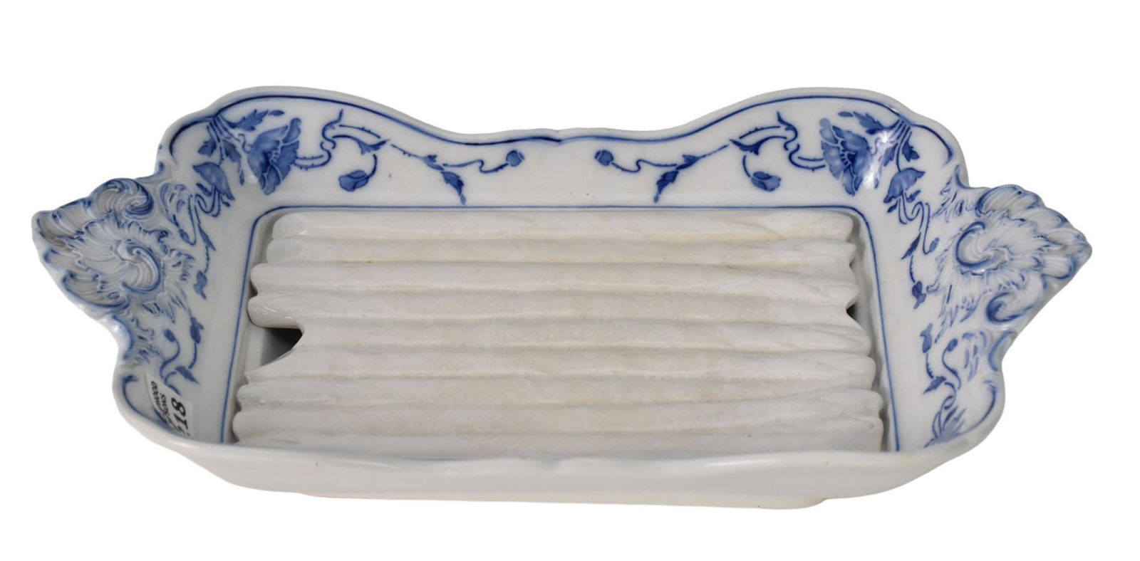 2 pc. Vintage Asparagus Platter, Villeroy & Bach, Germany 15"L x 8"w (1 of 6)