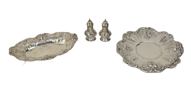 Group of Reed & Barton FRANCIS I  Sterling Silver - A grouping of four pieces of Reed & Barton