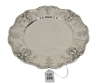 Reed & Barton FRANCIS I  Sterling Silver 10 3/4" Charger - A Reed & Barton Sterling Silver charger