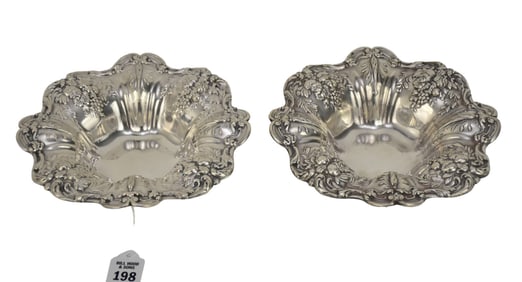Two Reed & Barton FRANCIS I Sterling Footed Bowls - Two Reed & Barton Sterling Silver footed bowls,