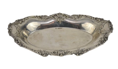 Vintage Reed & Barton FRANCIS I Sterling Silver Bread Tray - A Reed & Barton sterling silver