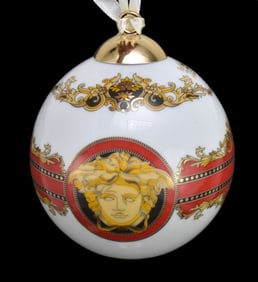 Rosenthal For Versace Christmas Ornament