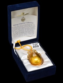 Faberge "Egg" Christmas Ornament
