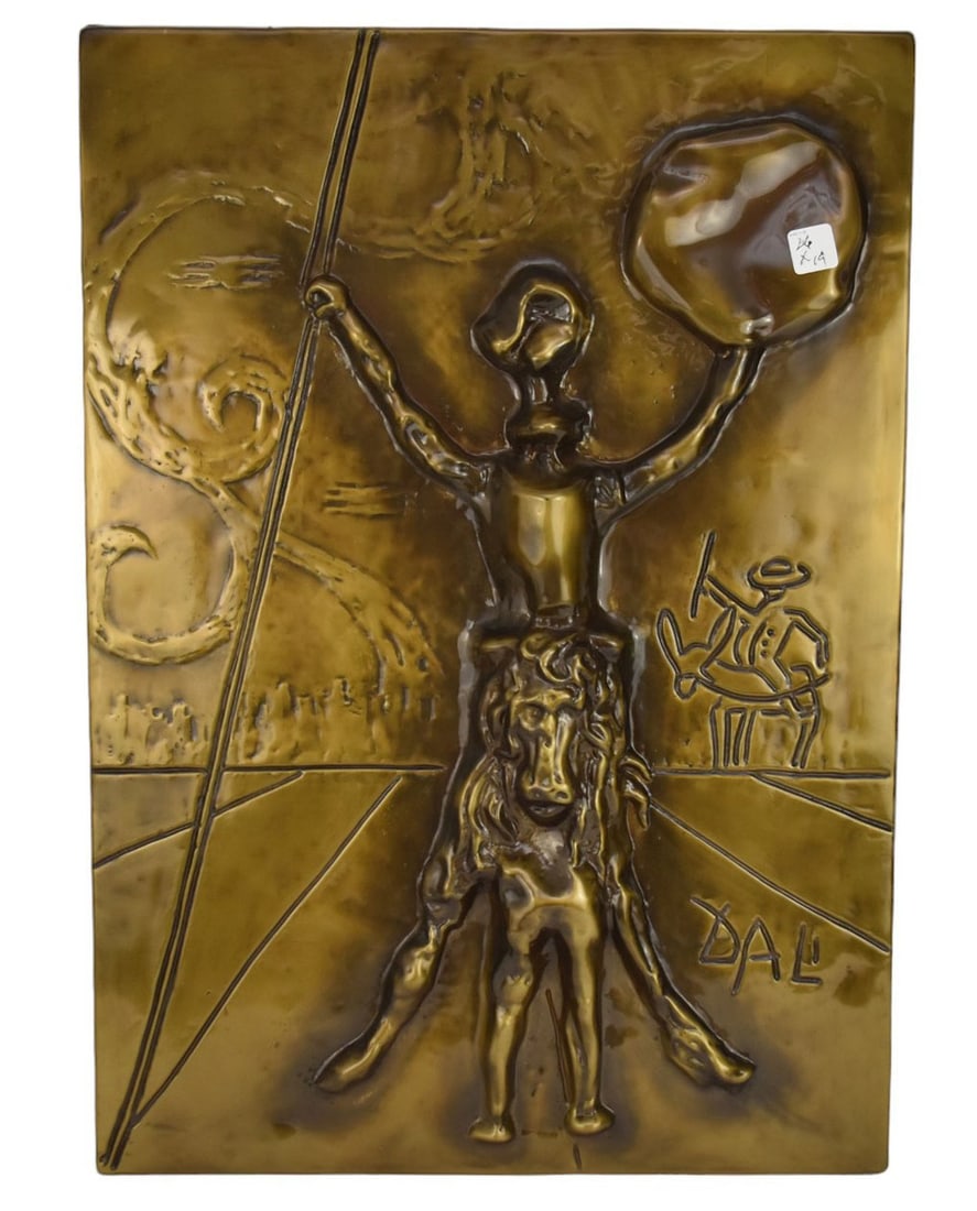 Salvador Dali (Spanish 1904-1989) Sculpture, Don Quixote. (1 of 12)