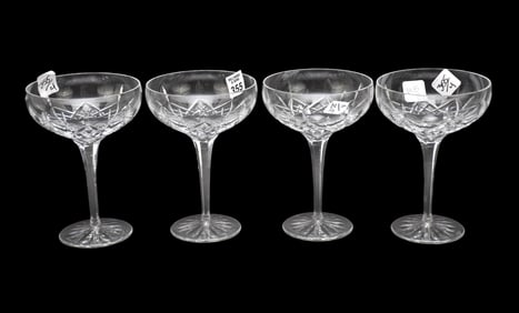 4 Waterford Crystal Margarita glasses