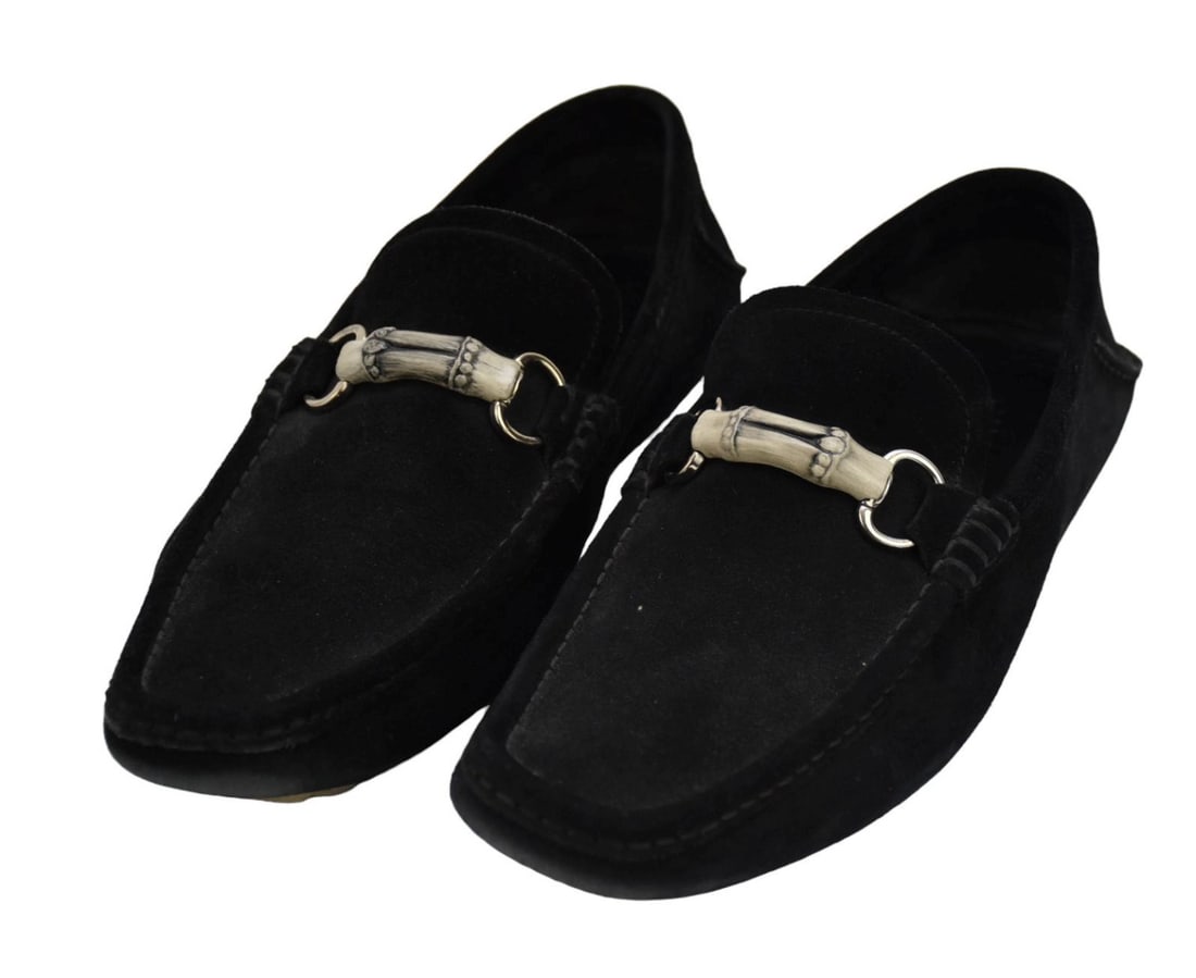 Men's Gucci Black Suede Shoes, Size 11, Like New (1 of 7)