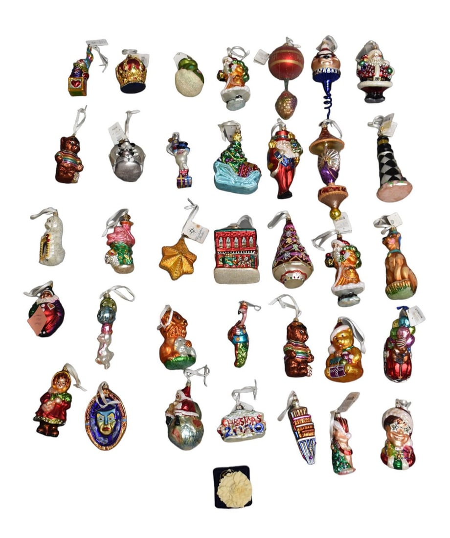 Collection of Christopher Radko Christmas Ornaments, Approx. 35 Ornaments (1 of 11)