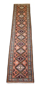 Runner Rug, Tribal style, 2.5 x 11ft