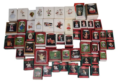 53 Hallmark Keepsake Christmas Ornament with Boxes