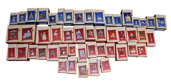 49 Hallmark Keepsake Christmas Ornament with Boxes