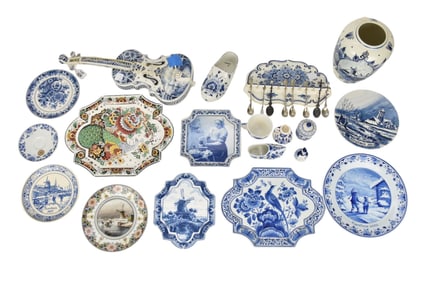 Collection of Assorted Delft Ceramics (good condition)