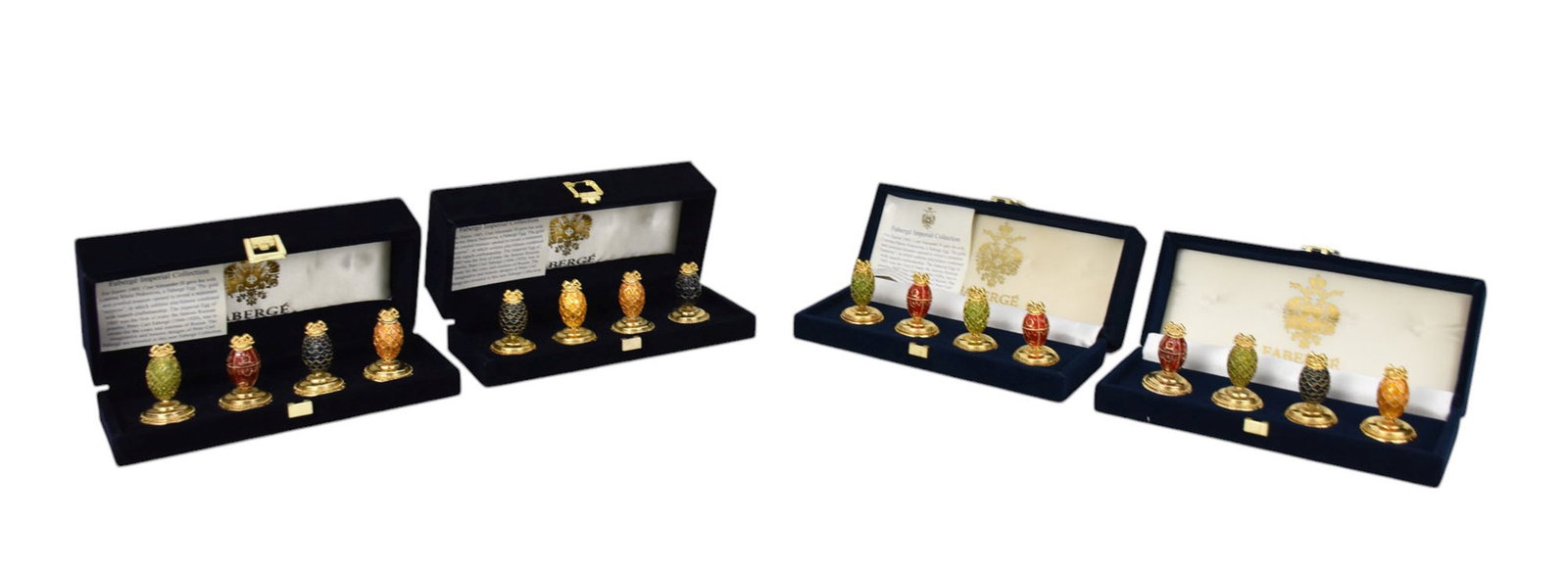 16 Faberge Egg Cardholders, Imperial Collection, Original Boxes (1 of 11)
