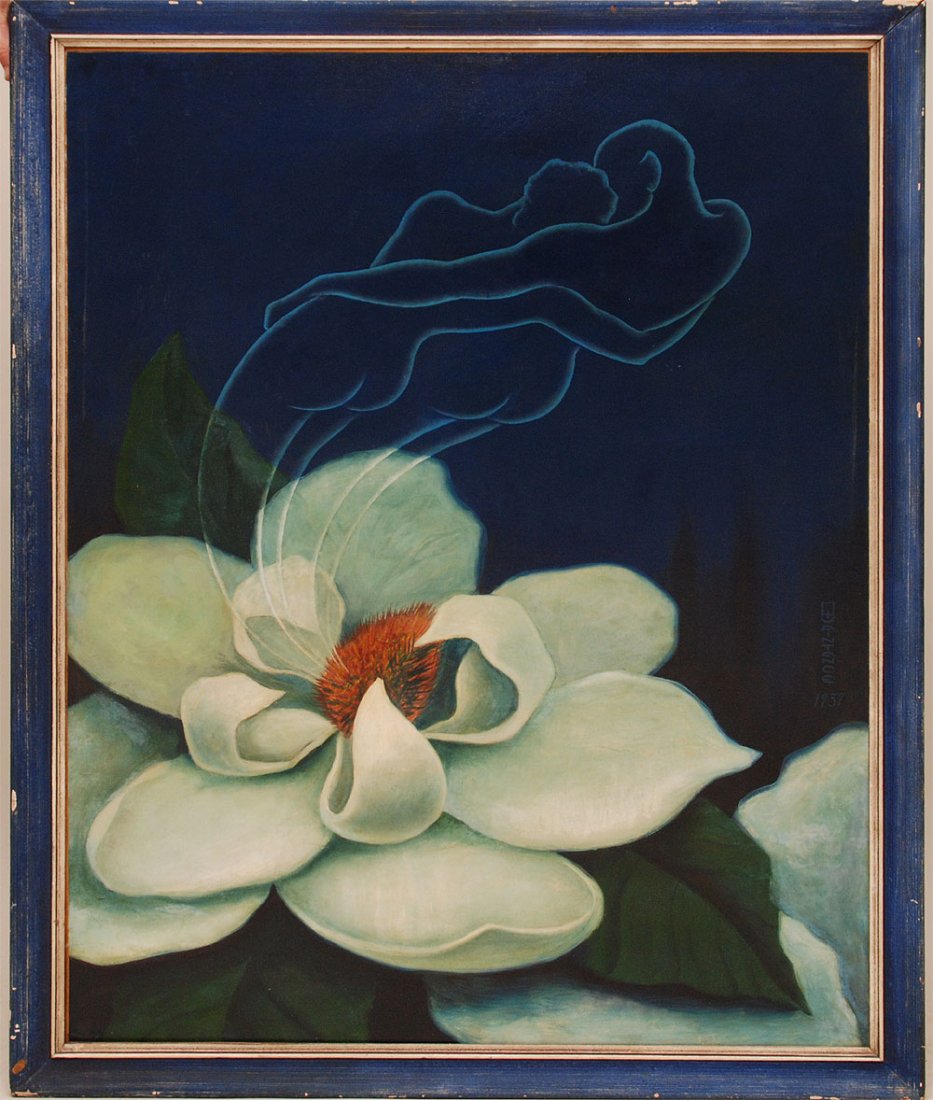 Quaintance　e Quaintance George Quaintance (american 1902 1957) Oil On Canv