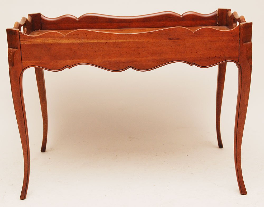 Baker Burled Wood Coffee Table. Condition: very g: Baker Burled Wood Coffee Table. Condition: very good. Ht. 23" W. 30" D. 18"