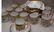 156: 12 Flora Danica chocolate cups & saucers "20" "351 - 2
