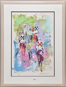 Leroy Nieman (American 1921-2012) Serigraph FOUR ACES-1972. pencil signed lower right, edition