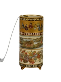 A Fine Yabu Meizan (1853-1934) Satsuma Japanese Vase - Japan, Late Meiji to early Taisho period (c.