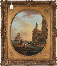 Circle of CLAUDE JOSEPH VERNET (b. 1714-1789) Continental school, 19th