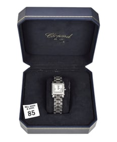 Chopard Happy Sport Stainless Steel Diamond Ladies Quartz Watch.  Chopard Happy Sport in stainless