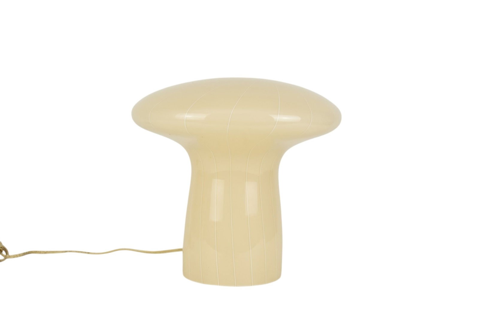 Murano Art Glass Mushroom Table Lamp, 10"h x 12"w (Fine Condition): Murano Art Glass Mushroom Table Lamp, 10"h x 12"w (Fine Condition)