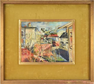 Henri Hayden (France/Poland 1883 - 1970) oil on artist board, signed lower left Hayden 61, painting