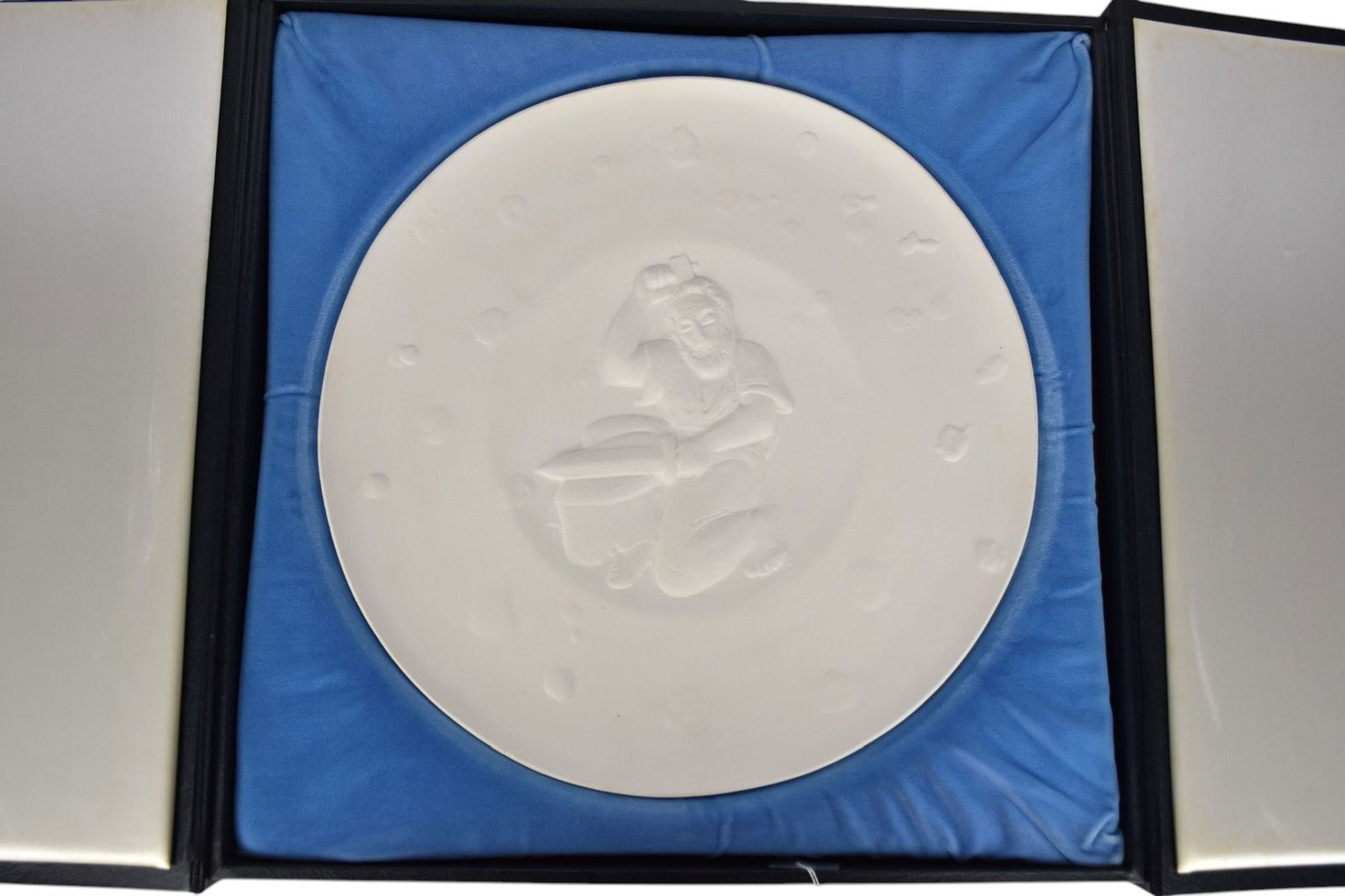 Reuven Rubin (Israeli, 1893-1974) "Isaiah" Ceramic Sculpture - C. 1974. A ceramic charger plate with (1 of 10)