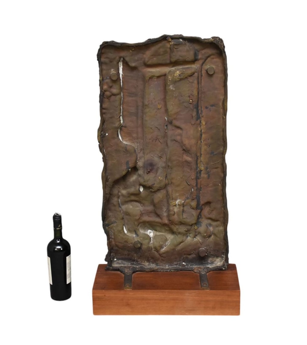 Bruno Lucchesi (Italian/American, b. 1926) Bronze Bas-Relief Sculpture - C. mid-20th century. A (1 of 7)