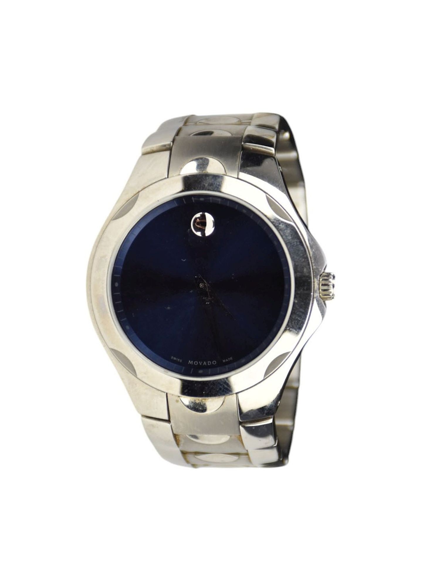 Watch Lot.  Men's Movado Watch 24938925 never used with original box working. Ladies Rado 33775430 (1 of 19)